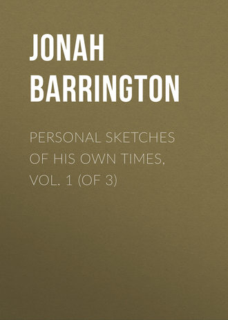 Обложка книги «Personal Sketches of His Own Times, Vol. 1 (of 3)»