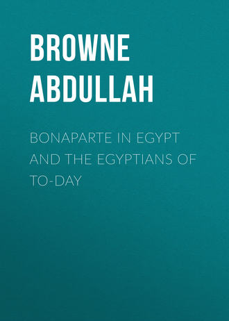 Обложка книги «Bonaparte in Egypt and the Egyptians of To-day»