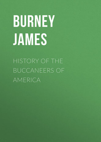 Обложка книги «History of the Buccaneers of America»