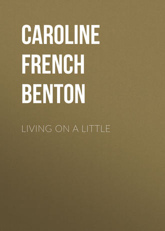 Обложка книги «Living on a Little»