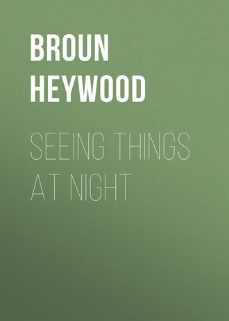 Обложка книги «Seeing Things at Night»