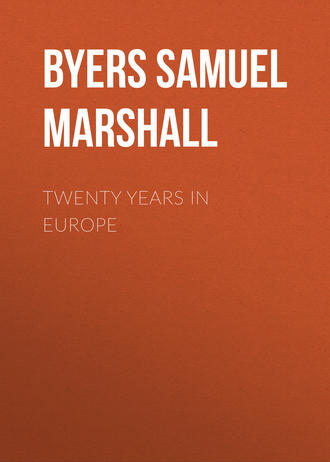 Обложка книги «Twenty Years in Europe»
