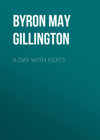Обложка книги «A Day with Keats»