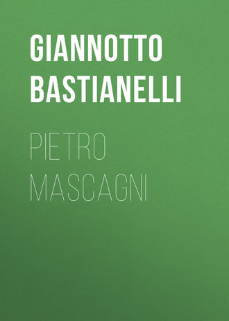 Обложка книги «Pietro Mascagni»