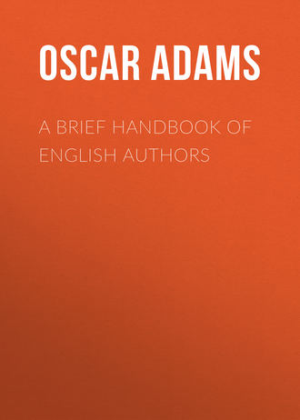 Обложка книги «A Brief Handbook of English Authors»