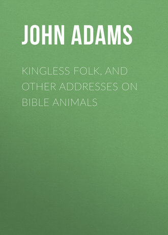 Обложка книги «Kingless Folk, and other Addresses on Bible Animals»