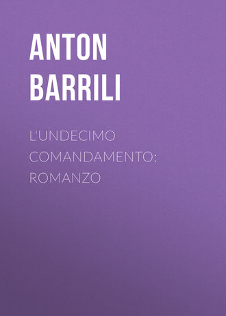 Barrili Anton Giulio. L'undecimo comandamento: Romanzo