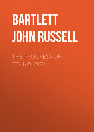 Обложка книги «The Progress of Ethnology»
