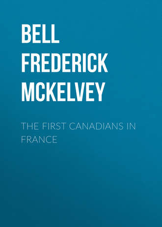 Обложка книги «The First Canadians in France»