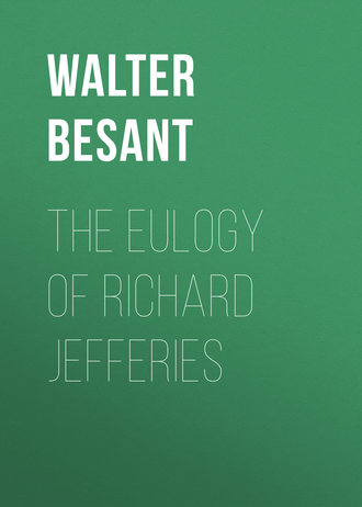 Обложка книги «The Eulogy of Richard Jefferies»
