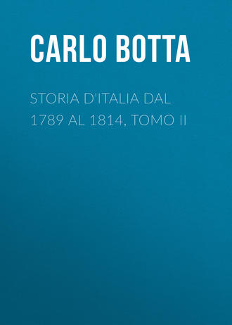 Обложка книги «Storia d'Italia dal 1789 al 1814, tomo II»