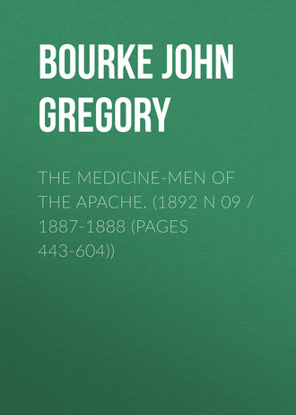 Обложка книги «The Medicine-Men of the Apache. (1892 N 09 / 1887-1888 (pages 443-604))»
