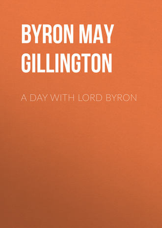 Обложка книги «A Day with Lord Byron»