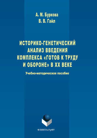 Виктор Гайл. Историко-генетический анализ введения комплекса «Готов к труду и обороне» в ХХ веке