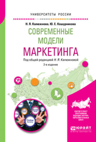 Надежда Яковлевна Калюжнова. Современные модели маркетинга 2-е изд., испр. и доп. Учебное пособие для вузов