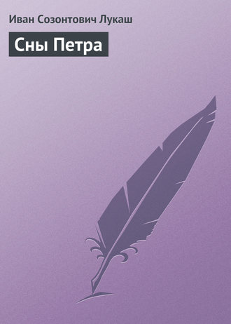 Обложка книги «Сны Петра»