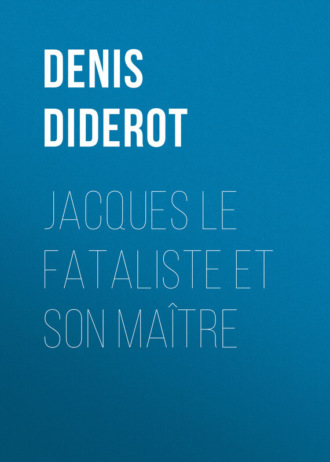 Обложка книги «Jacques le fataliste et son maître»
