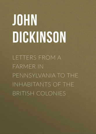Обложка книги «Letters from a Farmer in Pennsylvania to the Inhabitants of the British Colonies»
