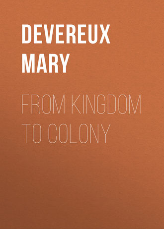 Обложка книги «From Kingdom to Colony»