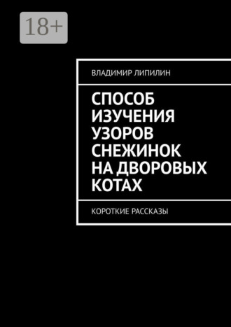 Обложка книги «Способ изучения узоров снежинок на дворовых котах. Короткие рассказы»