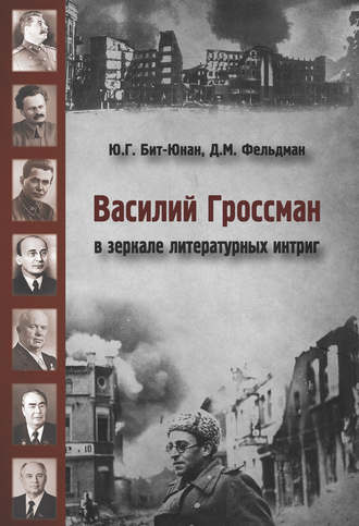 Обложка книги «Василий Гроссман в зеркале литературных интриг»