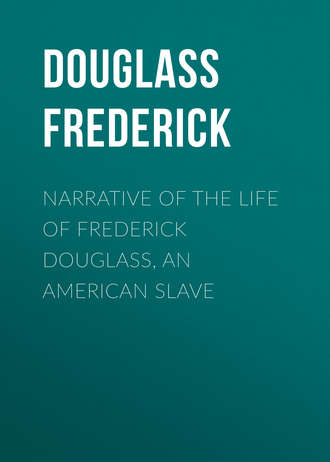 Обложка книги «Narrative of the Life of Frederick Douglass, an American Slave»