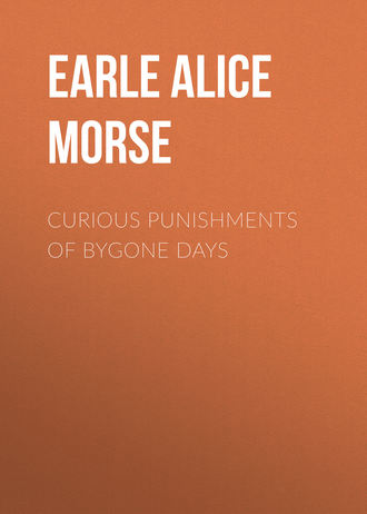 Обложка книги «Curious Punishments of Bygone Days»