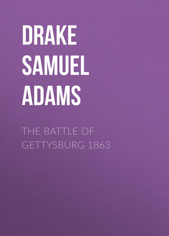 Обложка книги «The Battle of Gettysburg 1863»