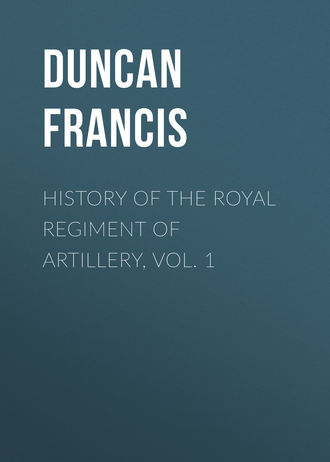 Обложка книги «History of the Royal Regiment of Artillery, Vol. 1»
