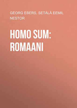 Обложка книги «Homo sum: Romaani»