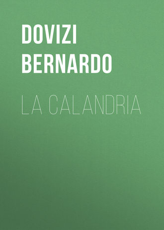 Обложка книги «La Calandria»