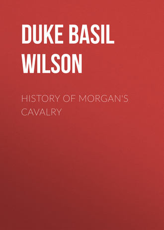Обложка книги «History of Morgan's Cavalry»