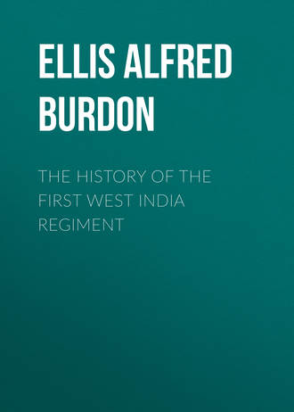 Обложка книги «The History of the First West India Regiment»