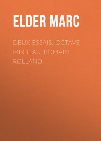 Обложка книги «Deux essais: Octave Mirbeau, Romain Rolland»