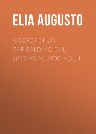 Обложка книги «Ricordi di un garibaldino dal 1847-48 al 1900. vol. I»