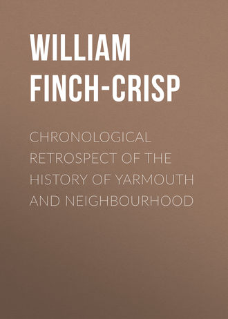 Обложка книги «Chronological Retrospect of the History of Yarmouth and Neighbourhood»