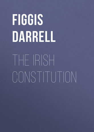 Обложка книги «The Irish Constitution»