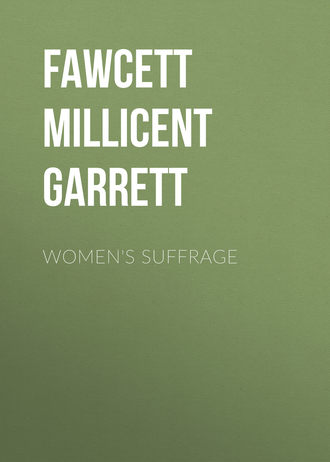 Обложка книги «Women's Suffrage»