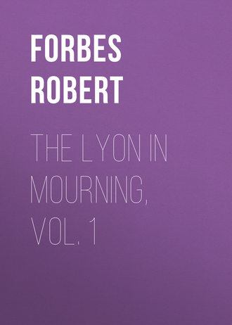Обложка книги «The Lyon in Mourning, Vol. 1»