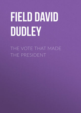 Обложка книги «The Vote That Made the President»