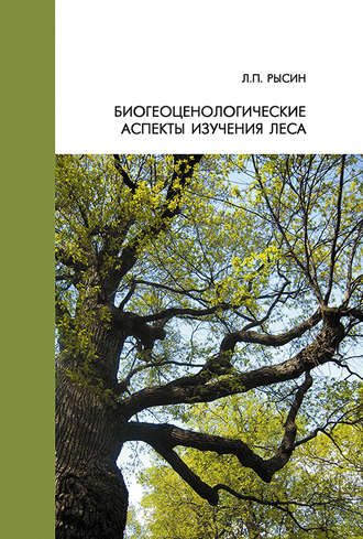 Обложка книги «Биогеоценологические аспекты изучения леса»