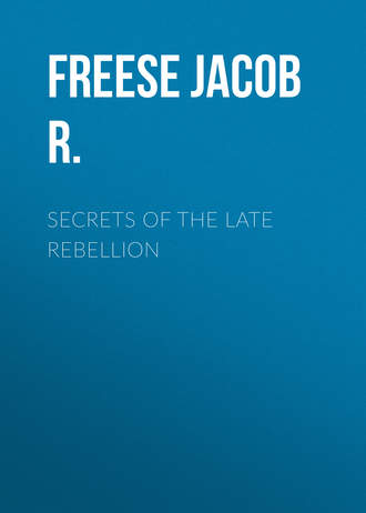 Freese Jacob R.. Secrets of the Late Rebellion