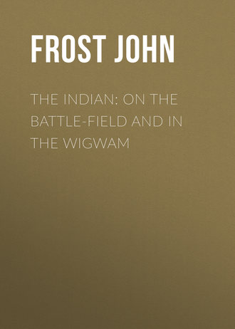 Обложка книги «The Indian: On the Battle-Field and in the Wigwam»