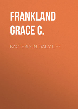 Frankland Grace C.. Bacteria in Daily Life