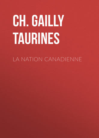 Обложка книги «La Nation canadienne»