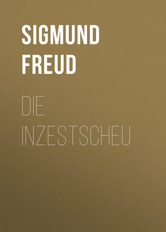 Обложка книги «Die Inzestscheu»