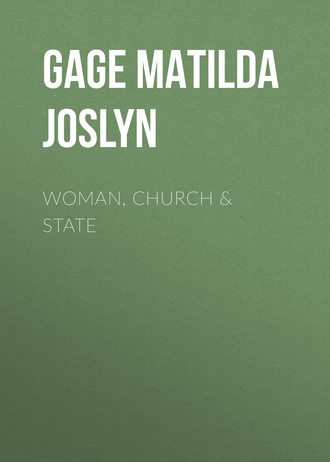Обложка книги «Woman, Church & State»