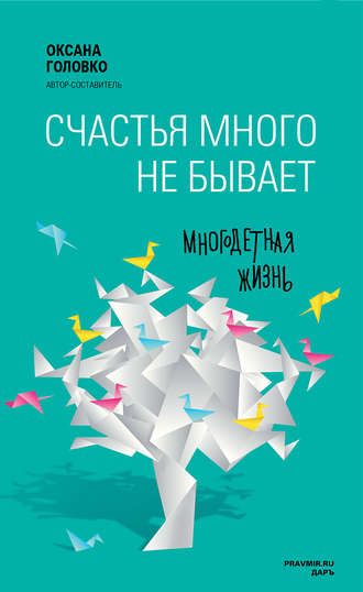 Обложка книги «Счастья много не бывает. Многодетная жизнь (сборник)»