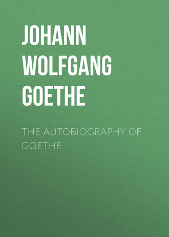 Обложка книги «The Autobiography of Goethe»