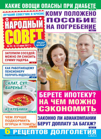 Обложка книги «Народный совет №24/2017»